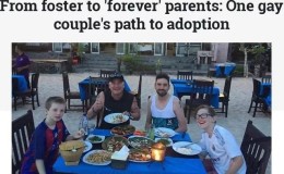 组建幸福家庭 澳同性伴侣讲述收养孩子经历