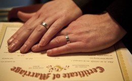 美国西雅图同性结婚人数位居全国第三