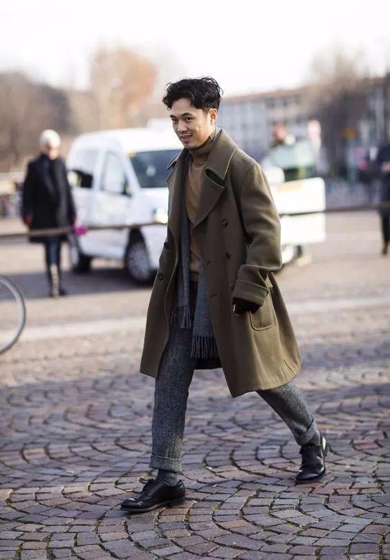 男士穿搭:这个冬天你需要一件高领毛衣