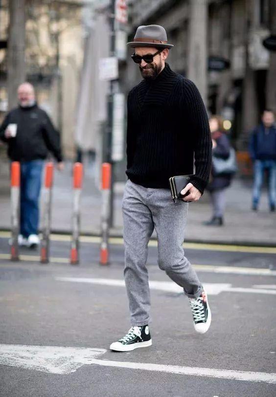 男士穿搭:这个冬天你需要一件高领毛衣