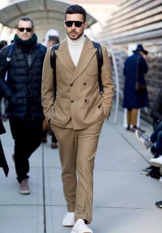 男士穿搭:这个冬天你需要一件高领毛衣