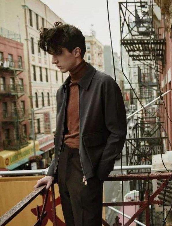 男士穿搭:这个冬天你需要一件高领毛衣