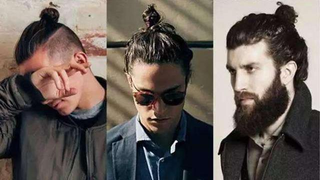 除了板寸,丸子头也是检验帅哥的标准!