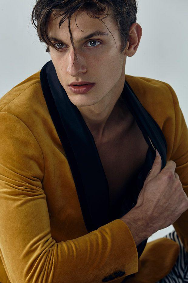 新人男模Romedius Turr,身高一米九颜值超高,以后肯定是超模!