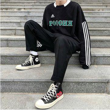 男生穿衣服好看有品味,长相不出众也无所谓