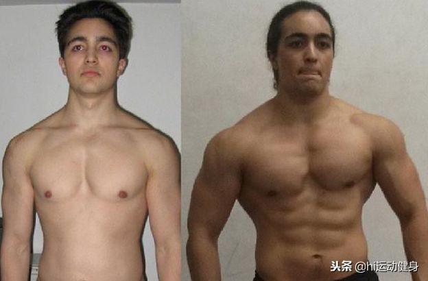 从微胖小伙子变成帅气肌肉男,健身中力量训练和科学计划很重要