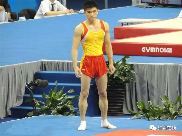 肌肉体操帅哥纪练深火了,萌脸小奶狗有颜有实力~