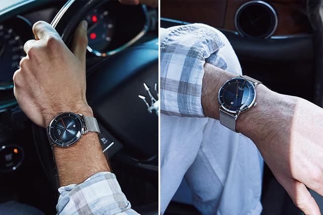 分秒交错,不落俗套的简约腕表就是这么酷!