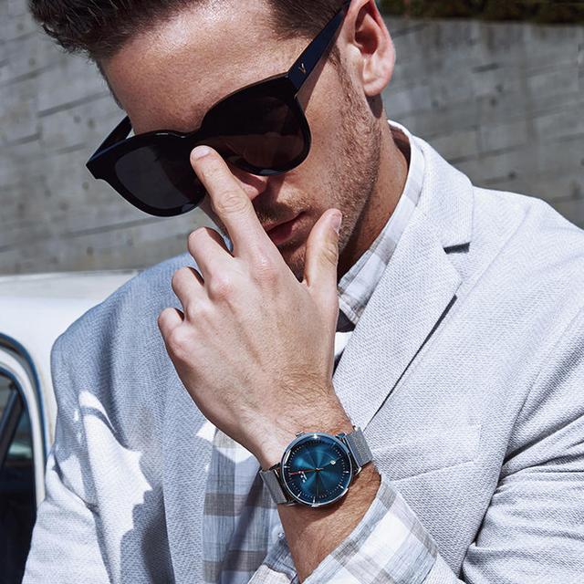 分秒交错,不落俗套的简约腕表就是这么酷!