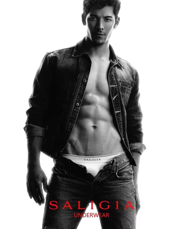 男模被批修图过猛?真相是那里歪了