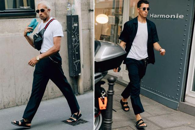 摆脱土味凉鞋,这样穿再也没人说你是大叔了!