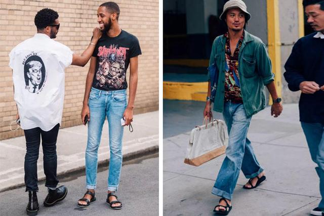 摆脱土味凉鞋,这样穿再也没人说你是大叔了!