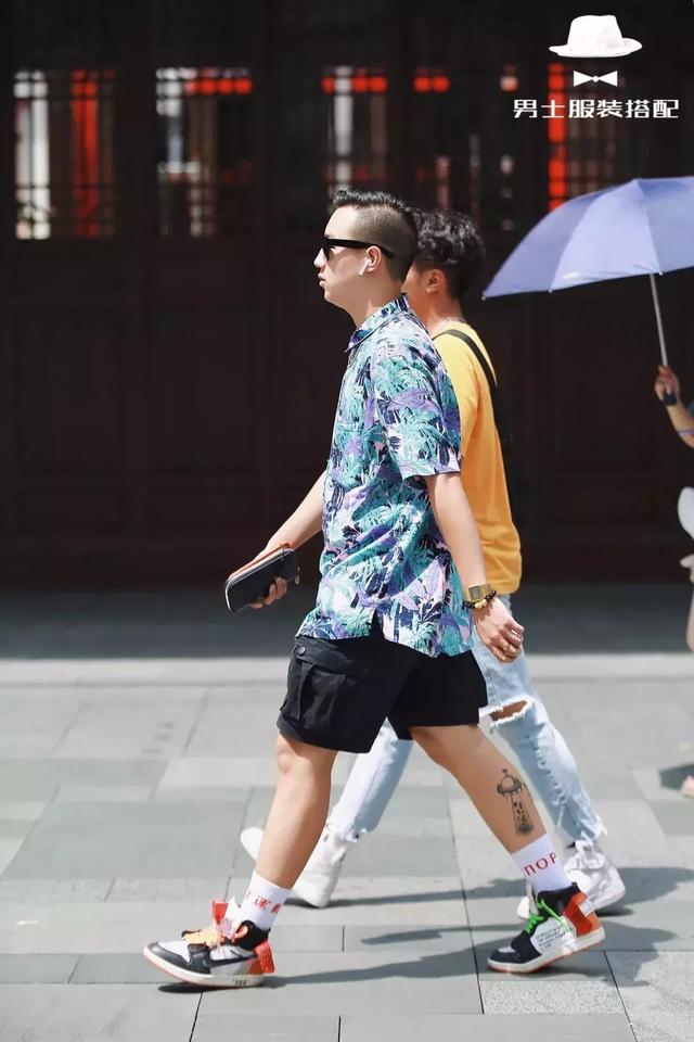 短袖衬衫很土味?那是你还没穿对!