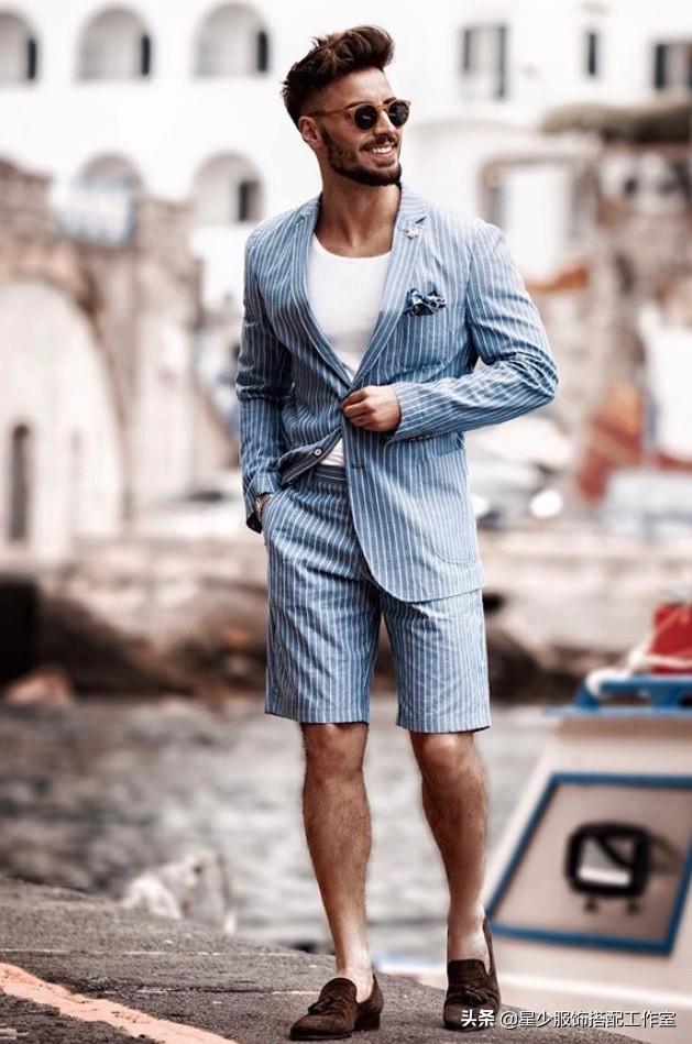 男人长袖短裤椰子鞋丑?从“被吐槽”到“被夸赞”只差这三招