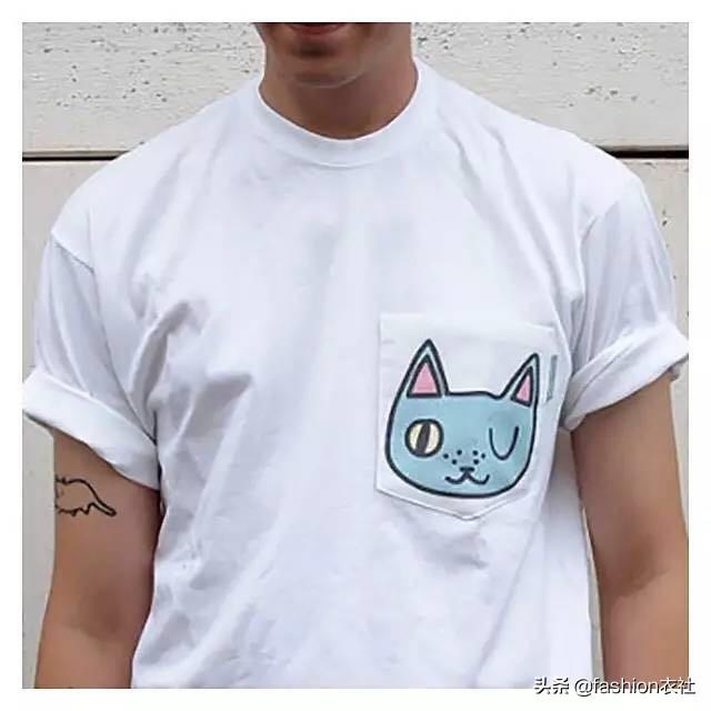 亲民价,口袋Tee,夏季小哥哥最爱的上衣