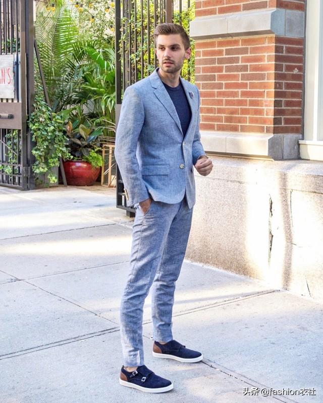 男生,一双板鞋的搭配,够帅