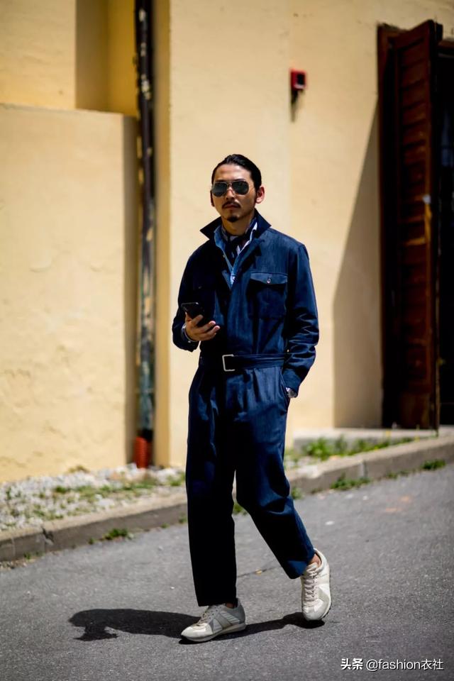 男士,这样穿工装服,能不潮?