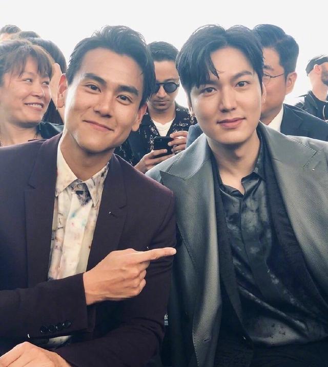 彭于晏李敏镐同框,看看什么叫“殿堂级”合影