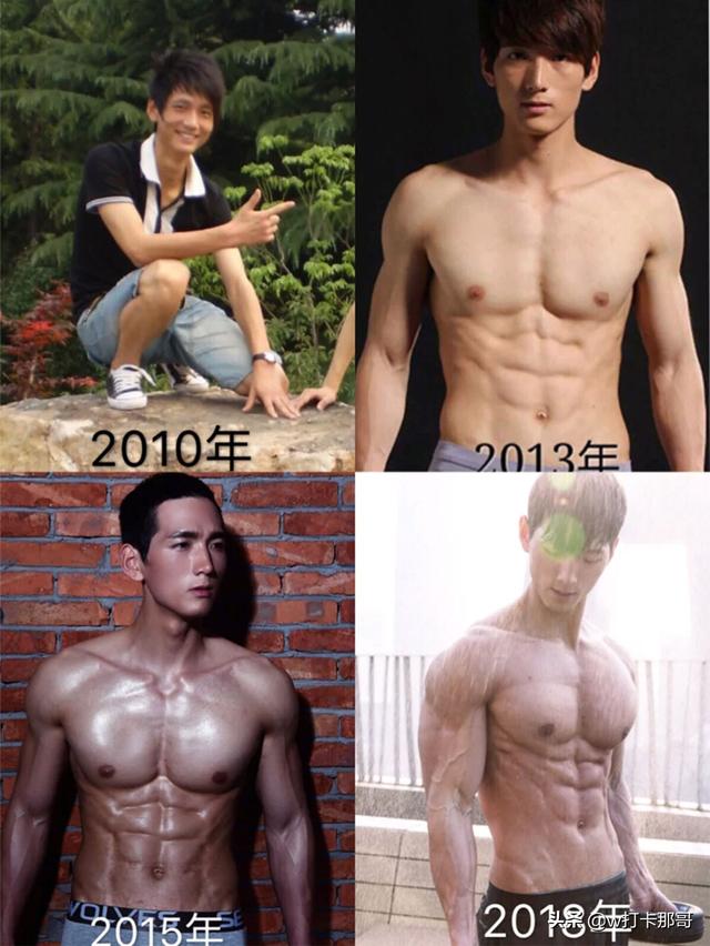 从排骨精到被网友称为肌肉标本,这位健身达人,终于拍片了