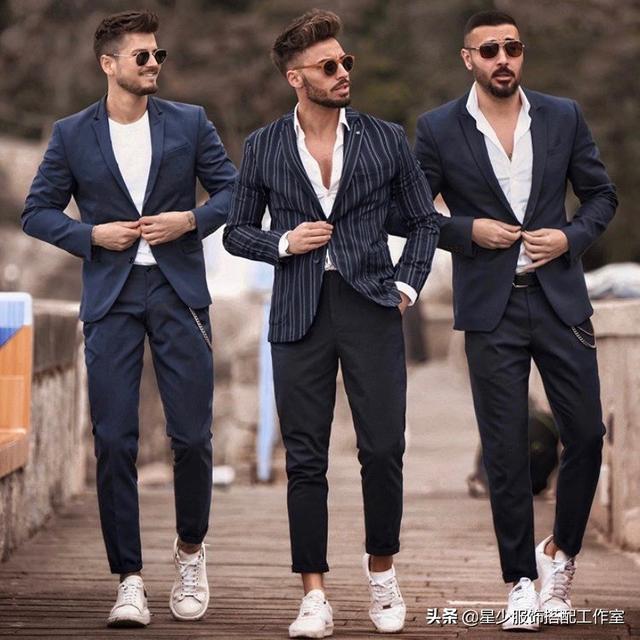 男人最百搭的款式原来是西装?一套西装=七天不重样
