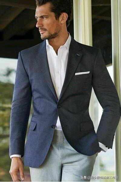 男人最百搭的款式原来是西装?一套西装=七天不重样