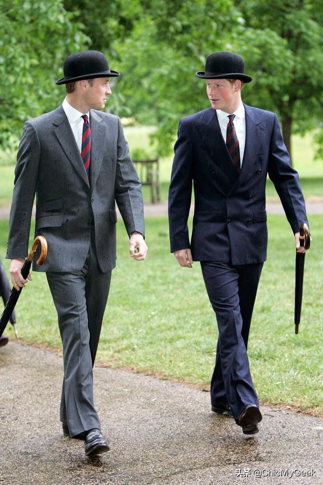 年轻的威廉和哈里王子帅炸!撞脸罗伯特·帕丁森和贾斯汀·比伯