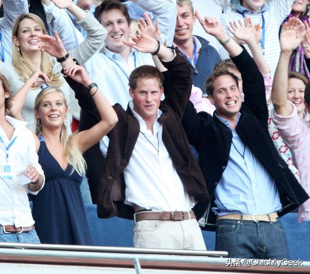 年轻的威廉和哈里王子帅炸!撞脸罗伯特·帕丁森和贾斯汀·比伯