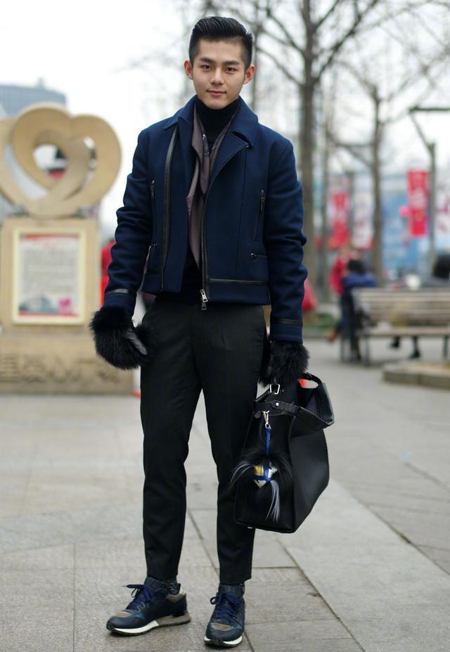 不会穿的男生,学街头潮男这样穿,从邋遢男变暖男