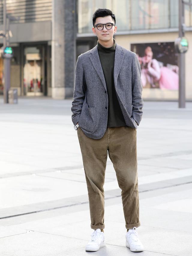 不会穿的男生,学街头潮男这样穿,从邋遢男变暖男