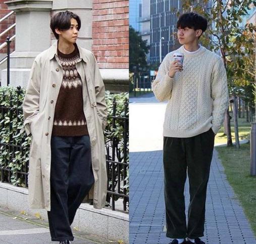 有温度的暖男日系穿搭,这样穿立马变身日系潮人,快收藏