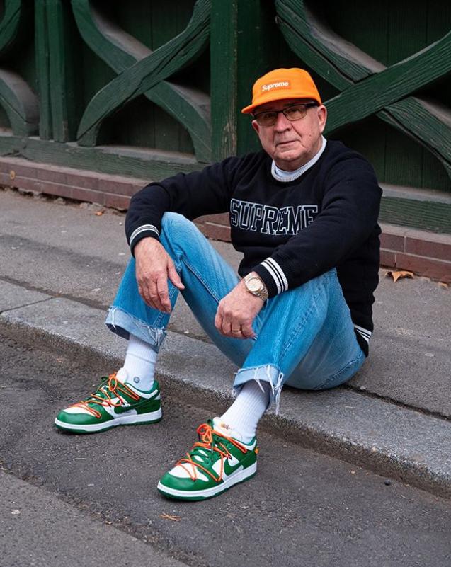 74岁还在追潮流,通过搭配分享,拥有82万粉丝