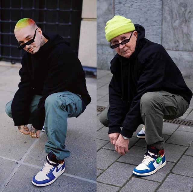 74岁还在追潮流,通过搭配分享,拥有82万粉丝