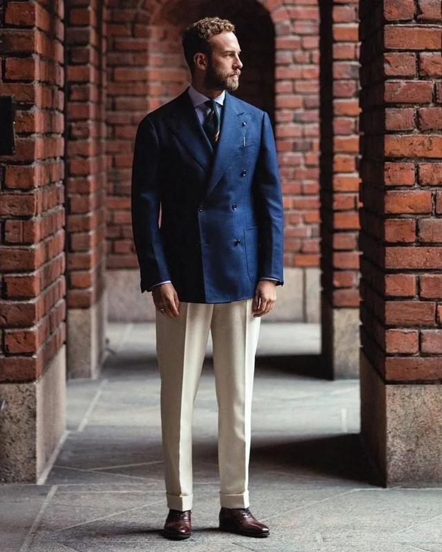 男人想穿西装又怕显得太老土?试试这样穿,造型绅士又显品位