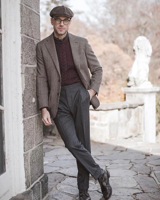 男人想穿西装又怕显得太老土?试试这样穿,造型绅士又显品位