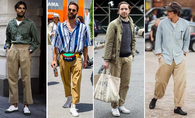 打造复古style,型男必穿卡其色