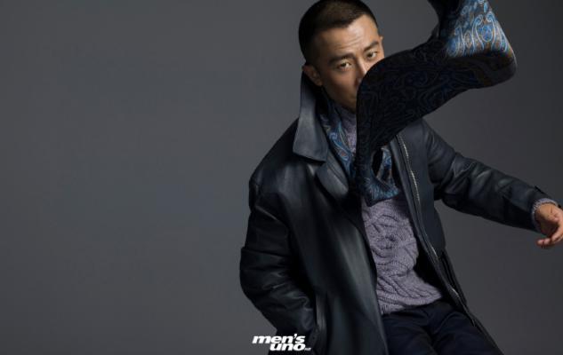 黄轩寸头造型演绎硬汉风,秋季大片来袭,时尚与复古并存