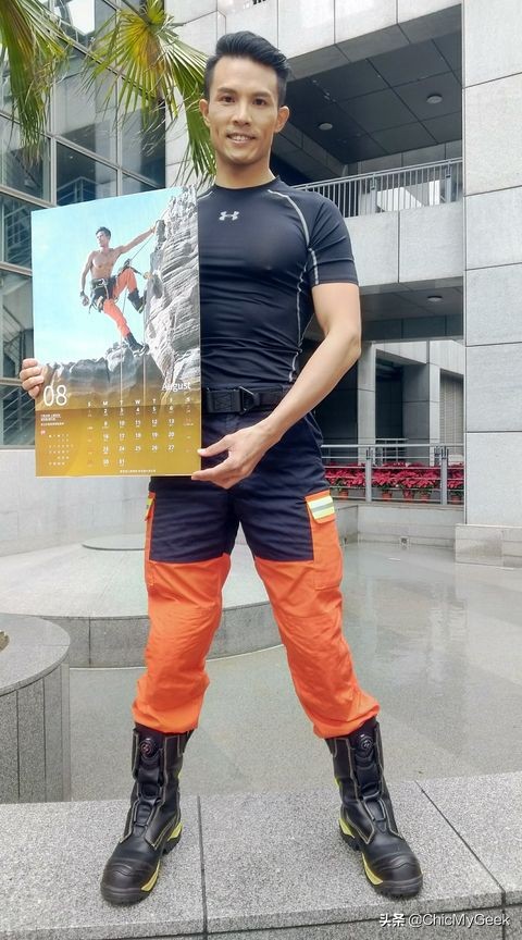 台湾消防队出猛男日历!消防彭于晏颜值爆表引女粉丝暴动