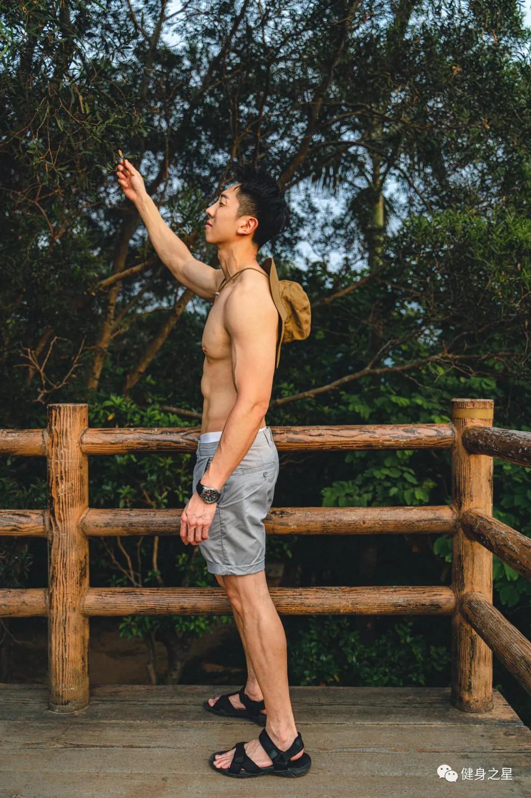 28岁台湾模特,浓眉大眼五官立体,肌肉身材具有视觉冲击